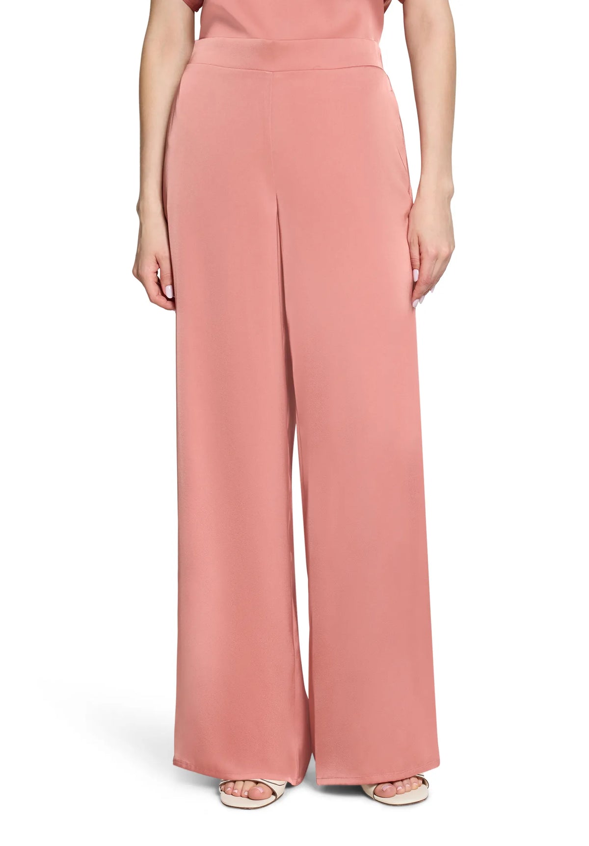 Betty Barclay Light Mahogany Women Marlene Trousers with Slit SKU: 6368-1196_4688 Image 01