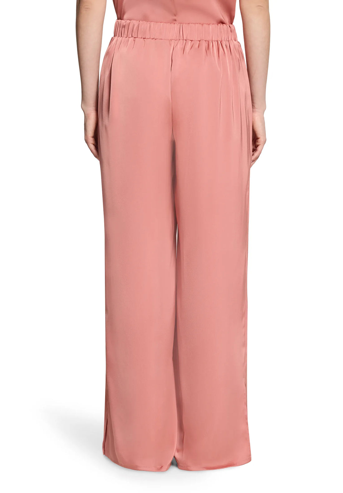 Betty Barclay Light Mahogany Women Marlene Trousers with Slit SKU: 6368-1196_4688 Image 02