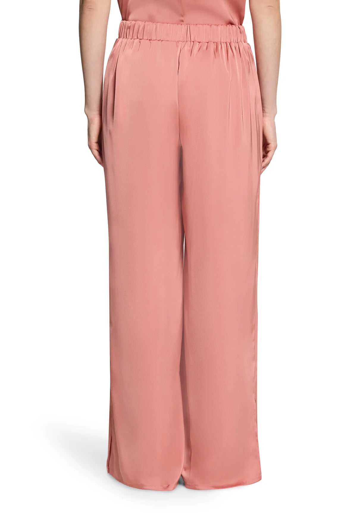 Betty Barclay Light Mahogany Women Marlene Trousers with Slit SKU: 6368-1196_4688 Image 02