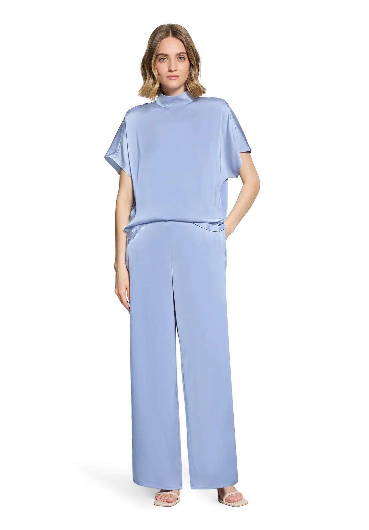 Betty Barclay Infinity Women Marlene Trousers with Slit SKU: 6368-1196_8308 Image 01