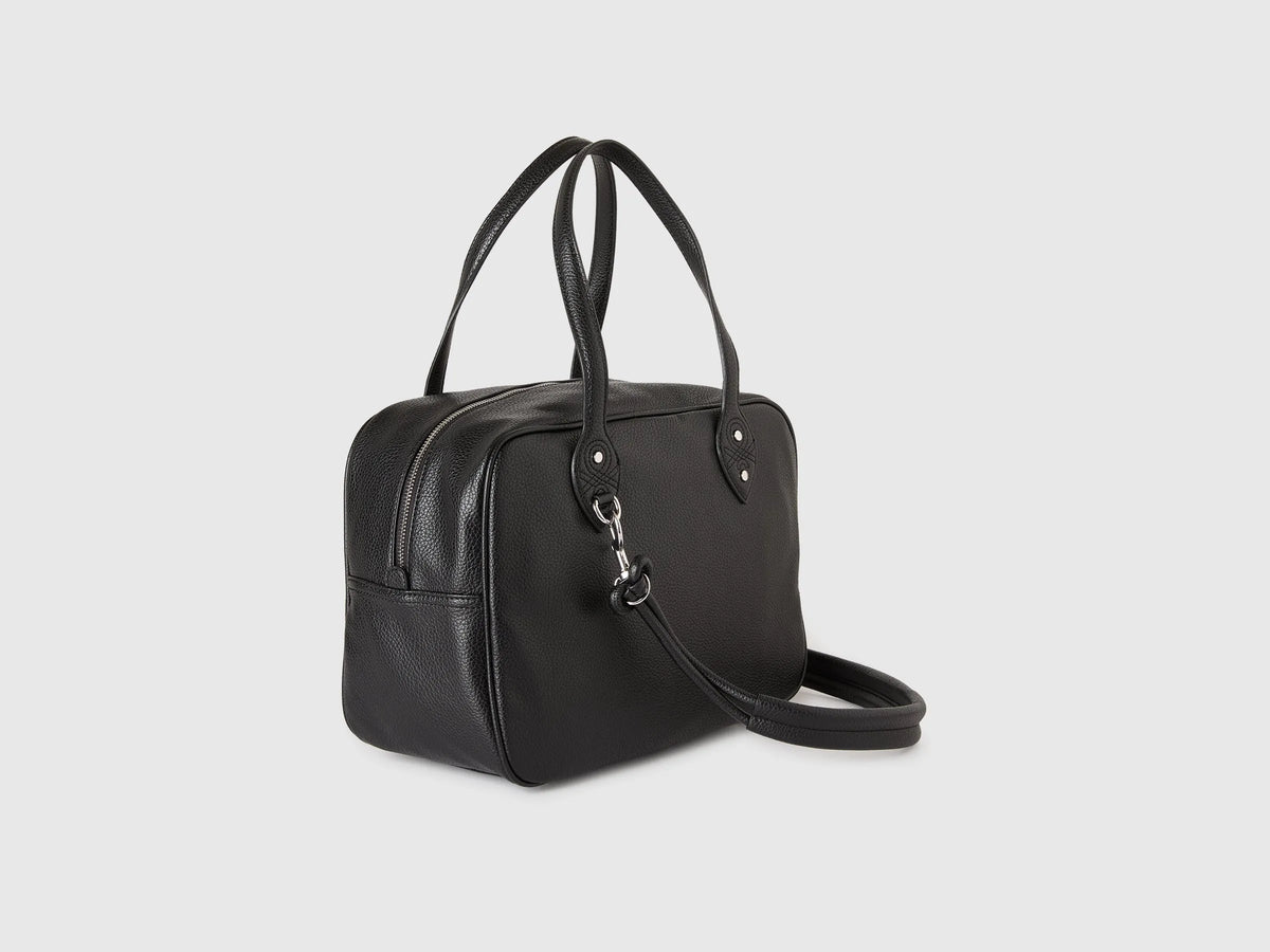 Benetton Black Women Shoulder Bowling Bag SKU: 641BVY03I_901 Image 02