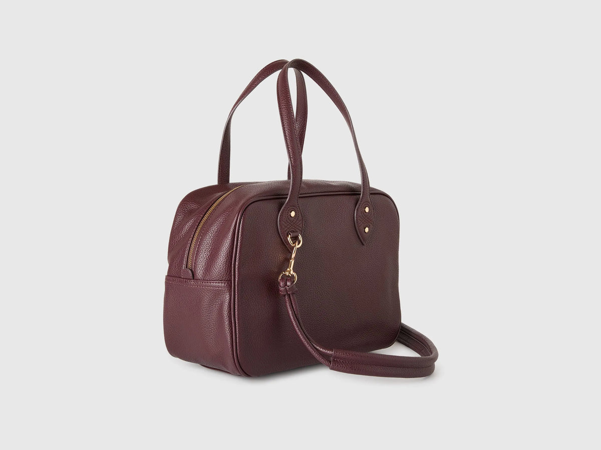 Benetton Burgundy Women Shoulder Bowling Bag SKU: 641BVY03I_902 Image 02
