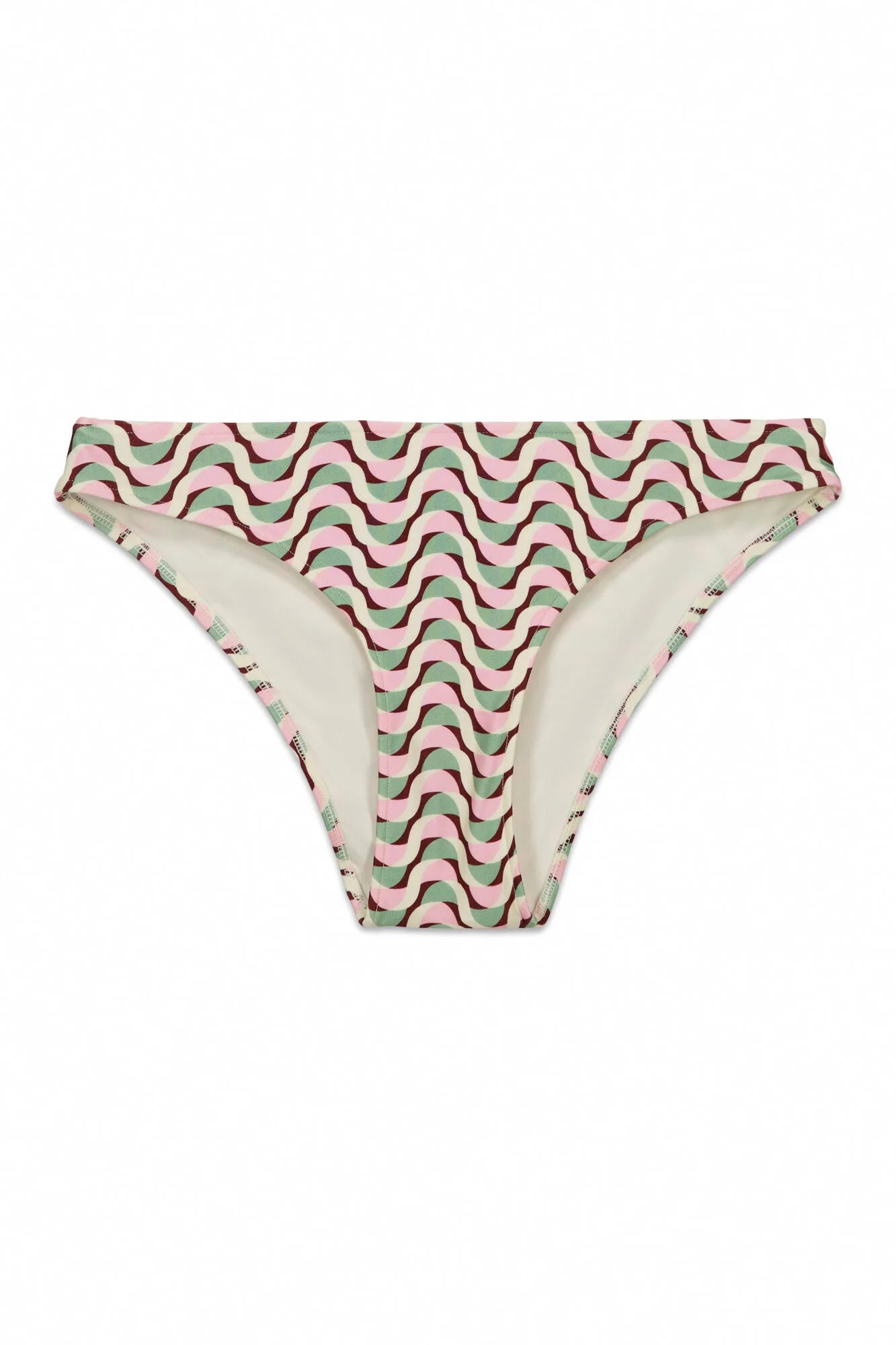 Women Secret_Multicoloured_Classic Geometric Print Bikini Bottoms_6463590_98_08