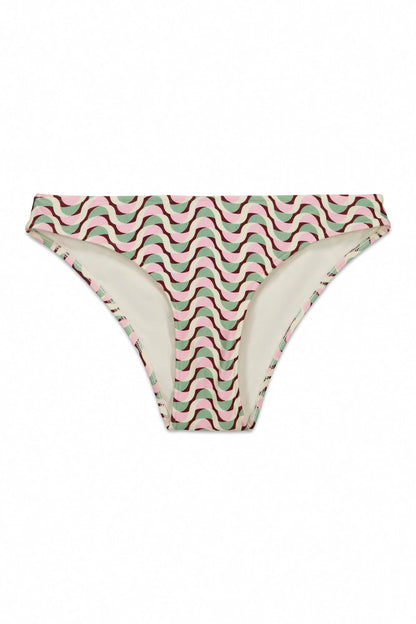 Women Secret_Multicoloured_Classic Geometric Print Bikini Bottoms_6463590_98_08