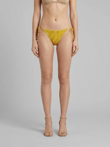 Women Secret_Multicoloured_Multicoloured Crochet Classic Bikini Bottoms_6463619_98_00