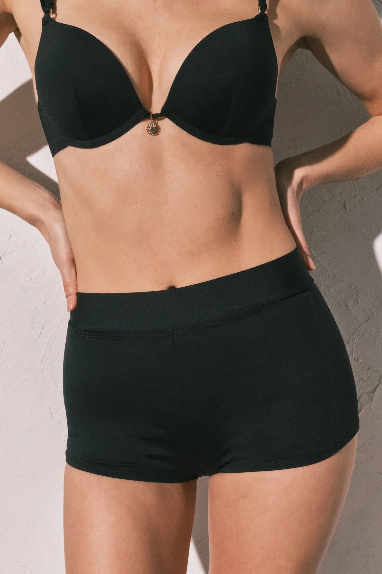 Women Secret_Black_Black Boxer Bikini Bottoms_6463629_01_05