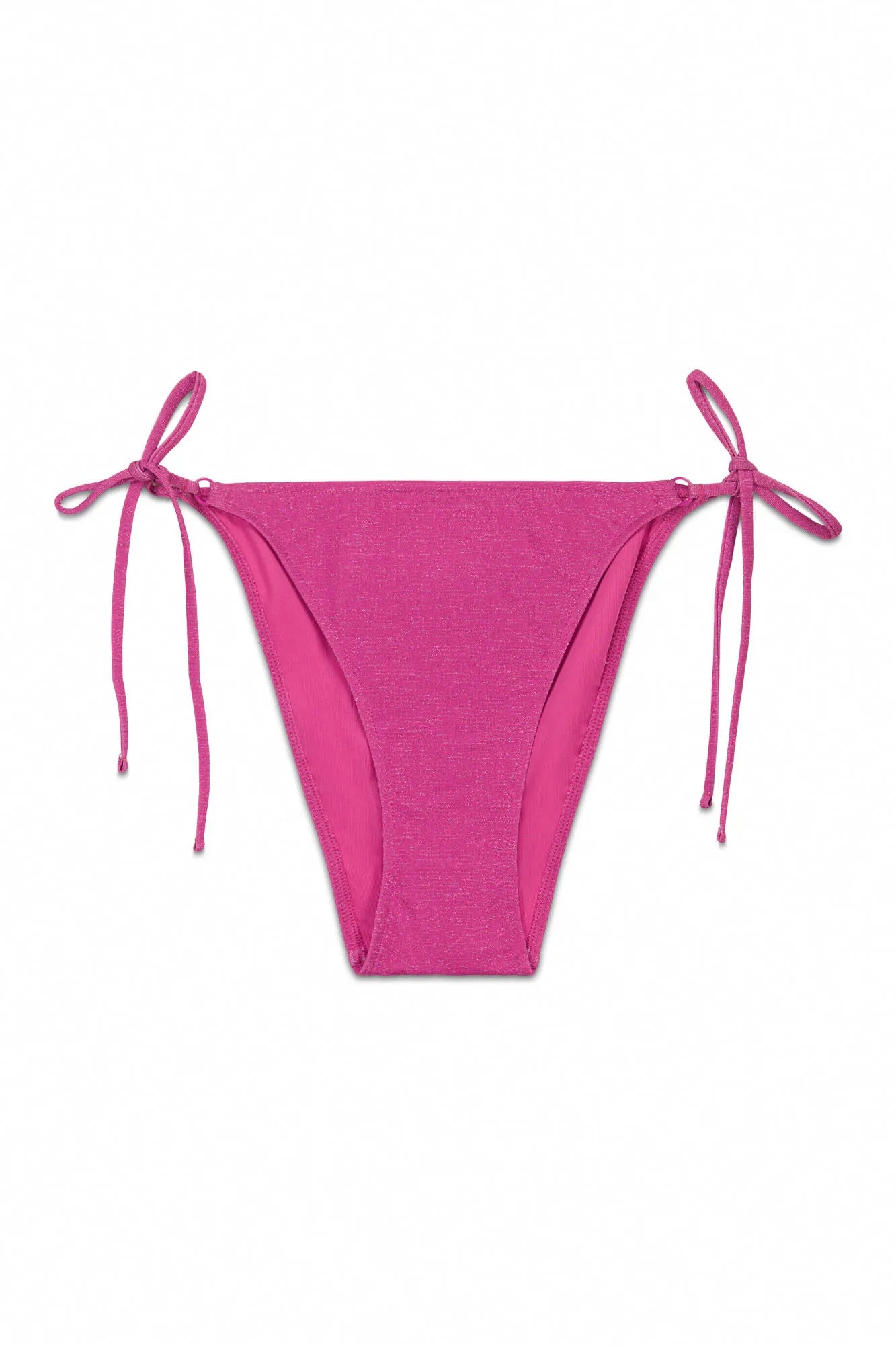 Women Secret Pink Women Pink Classic Strappy Shimmer Bikini Bottoms SKU: 6463647_70 Image 06