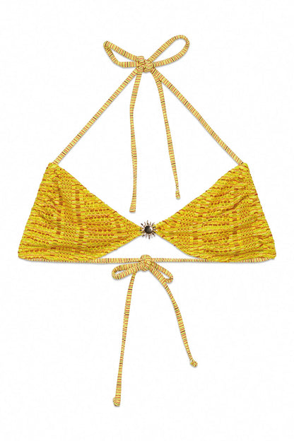 Women Secret_Multicoloured_Multicoloured Crochet Triangle Bikini Top_6483737_98_07