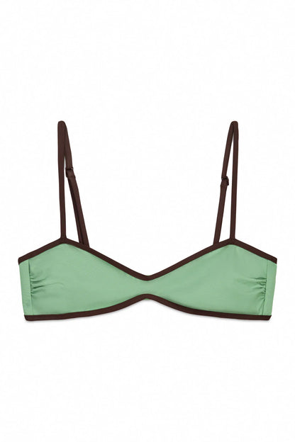 Women Secret_Green_Green Bandeau Bikini Top_6483738_26_07