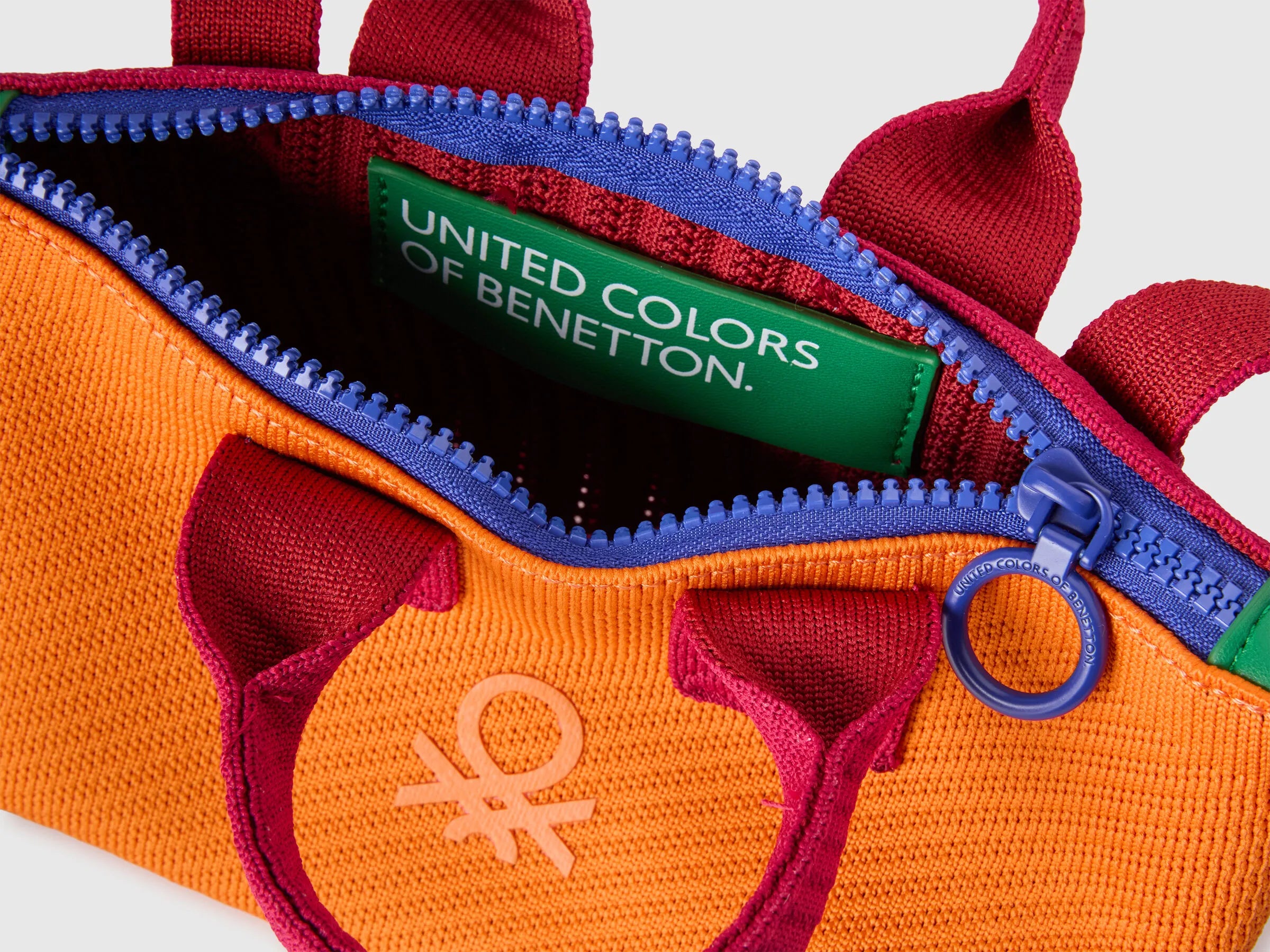 Benetton Orange Women Mini Tote with Shoulder Strap SKU: 64I8VY02C_903 Image 03