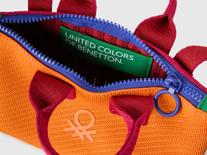 Benetton Orange Women Mini Tote with Shoulder Strap SKU: 64I8VY02C_903 Image 03