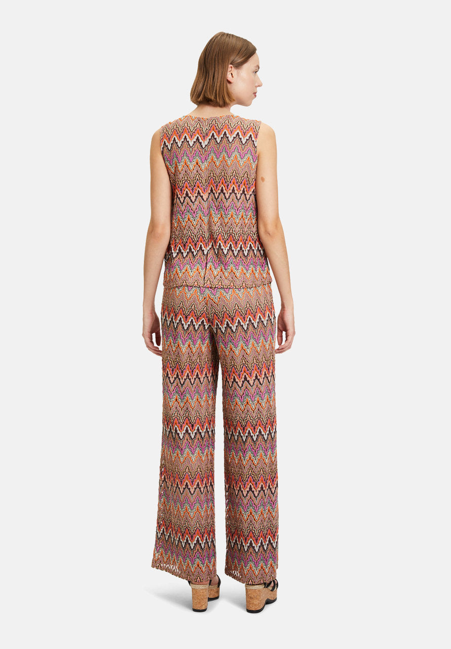 V Neck Jumpsuit With All Over Print_6564 4081_8850_02