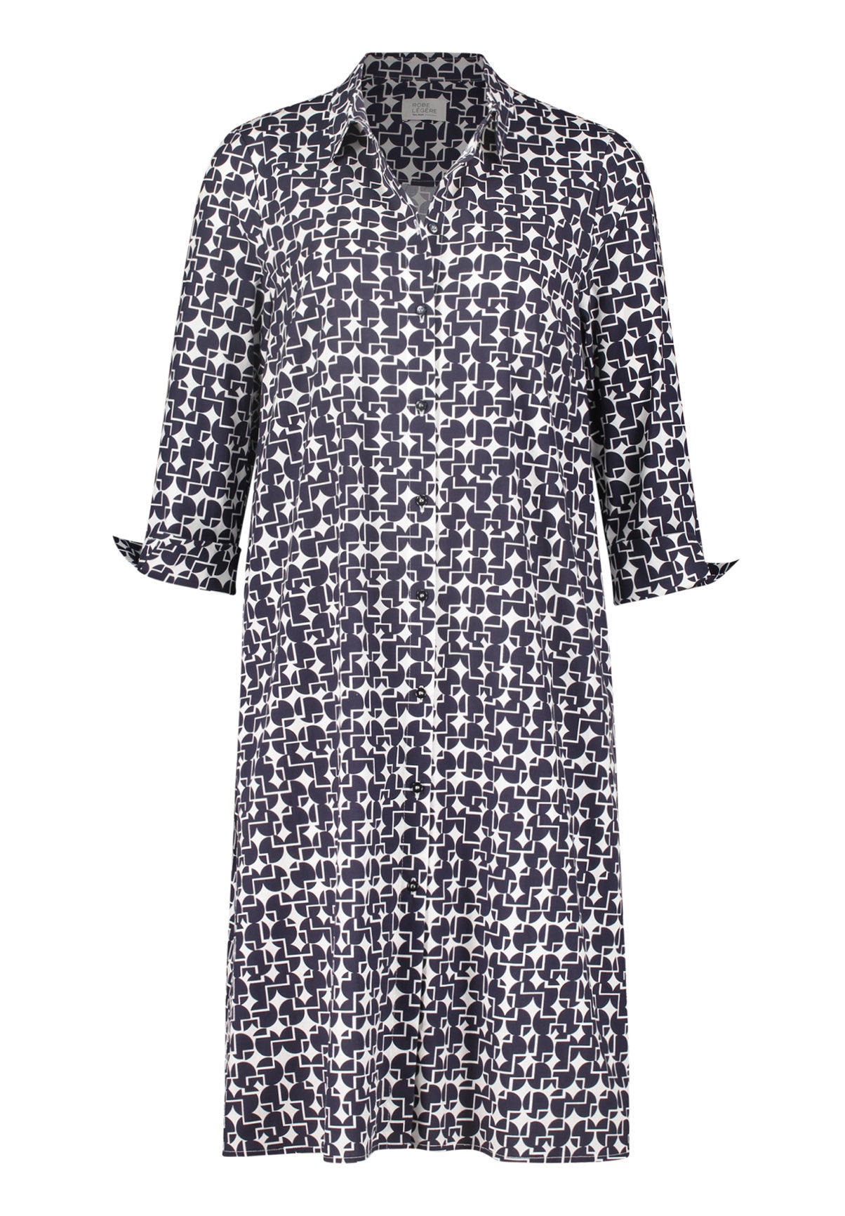 Shirt Dress With All Over Print_6574 4175_1882_08