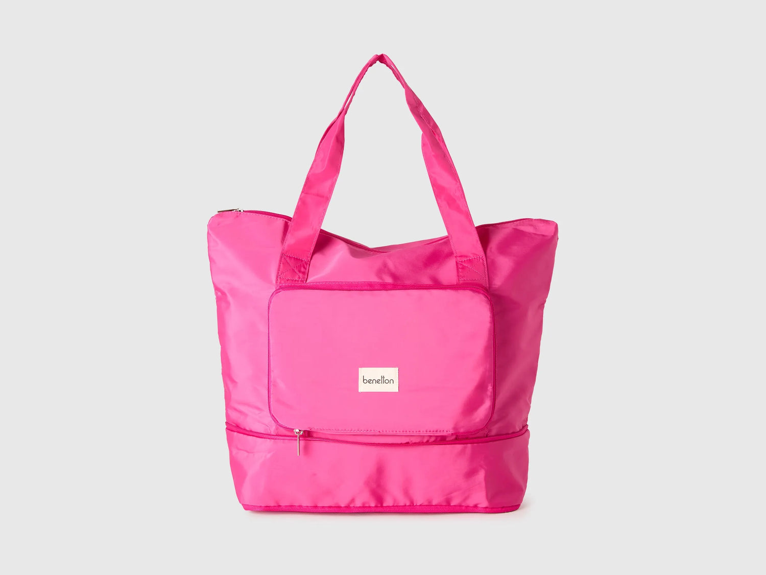 Benetton Pink Women Pink Resealable Bag SKU: 65KTVY02F_901 Image 01