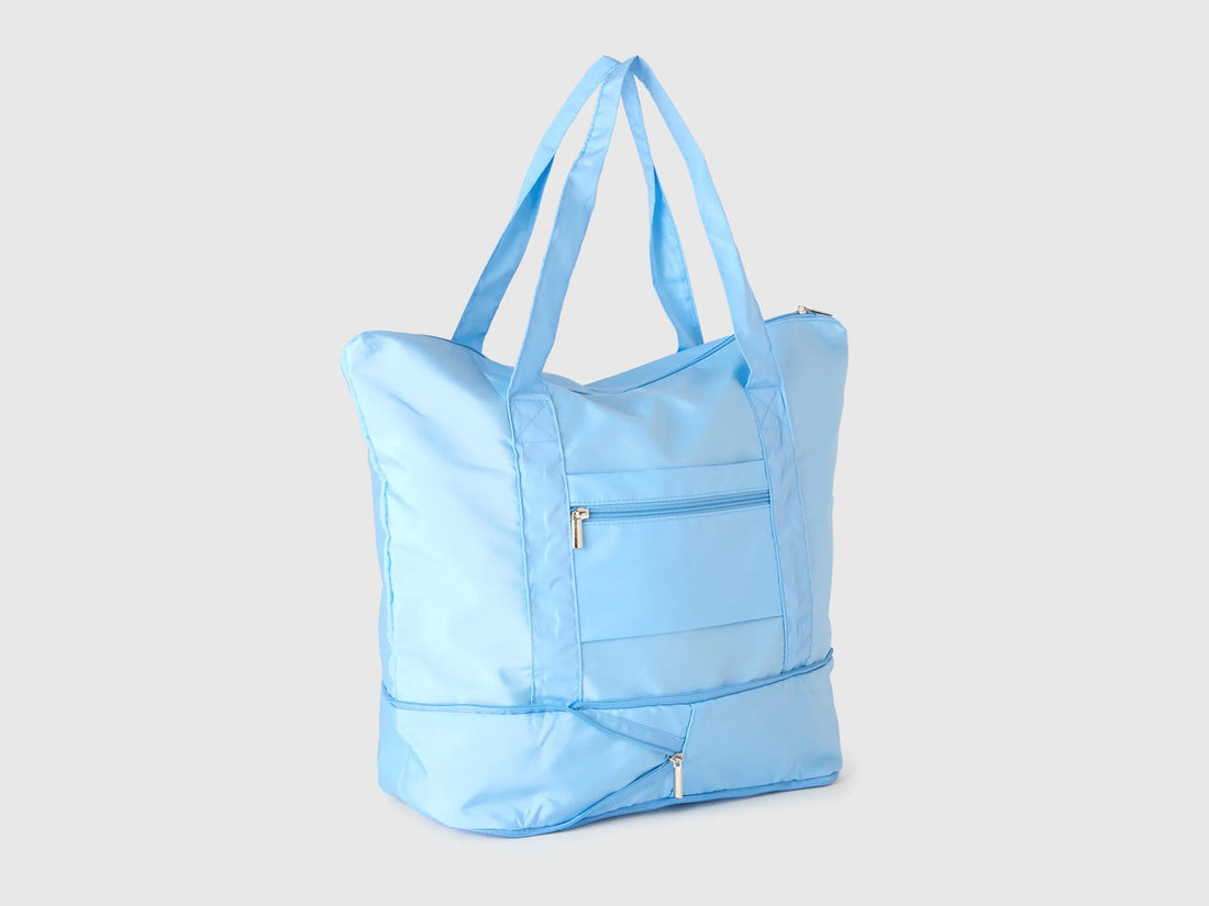 Benetton Light blue Men, Women Blue Resealable Bag SKU: 65KTVY02F_907 Image 02