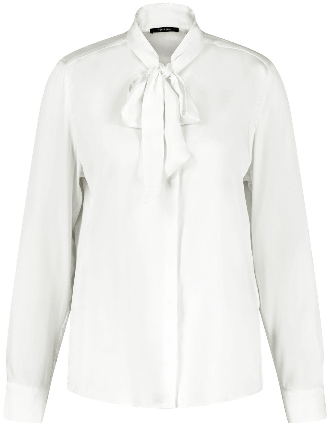 Blouse with Bow Collar_660441-11315_9700_02