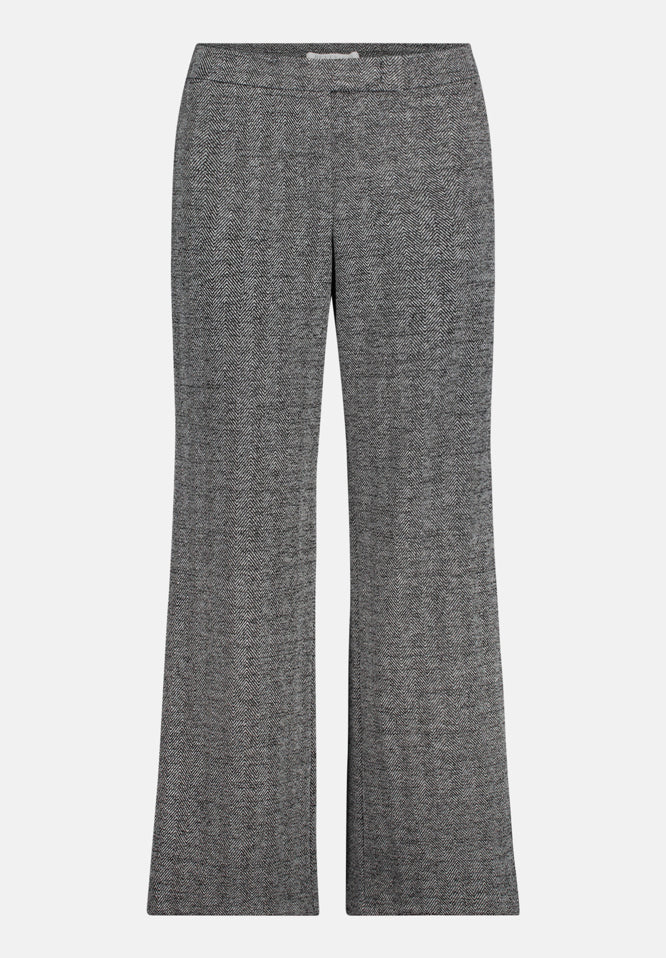 Betty Barclay_Black/Grey_Fabric Trousers with Lurex Thread_6628-3055_9893_04