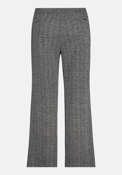 Betty Barclay_Black/Grey_Fabric Trousers with Lurex Thread_6628-3055_9893_05