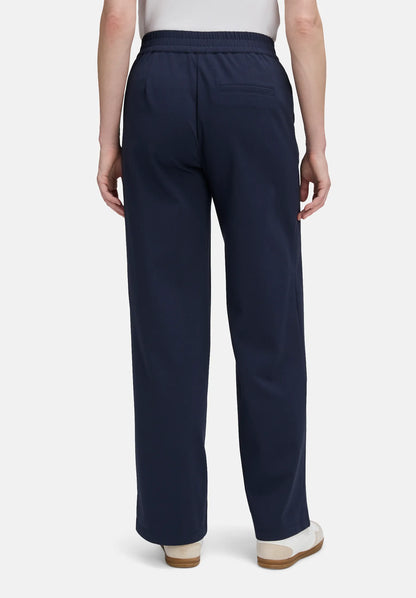 Betty Barclay_Navy Blue_Pull-On Trousers with Pockets_6630-3138_8543_03