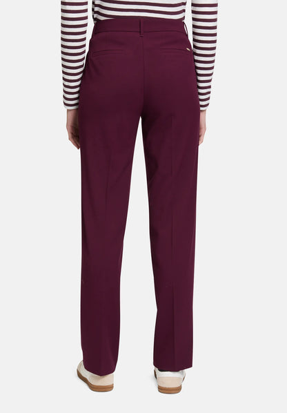 Betty Barclay_Dark Aubergine_Suit Trousers with Pockets_6635-3747_4685_03