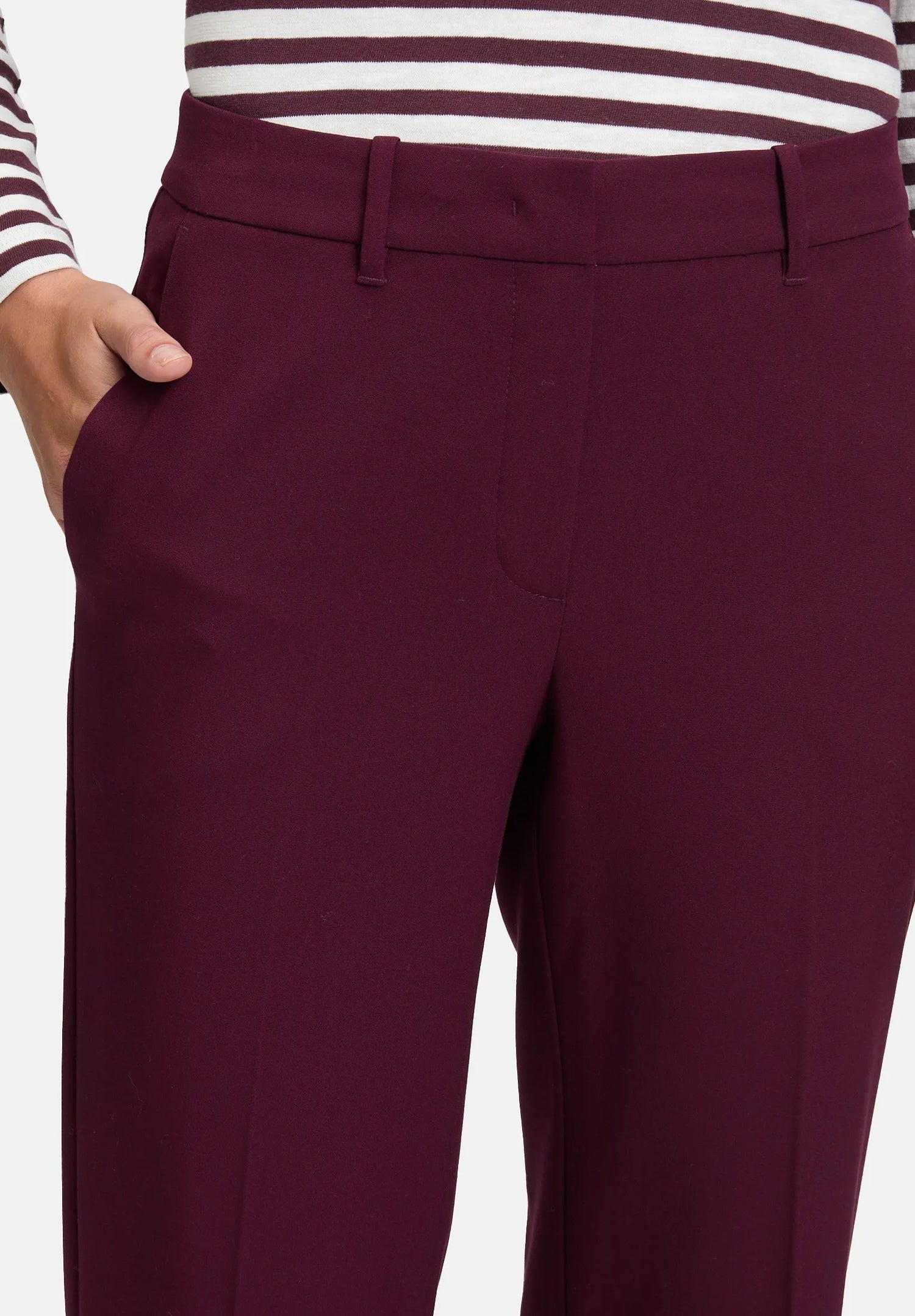Betty Barclay_Dark Aubergine_Suit Trousers with Pockets_6635-3747_4685_06