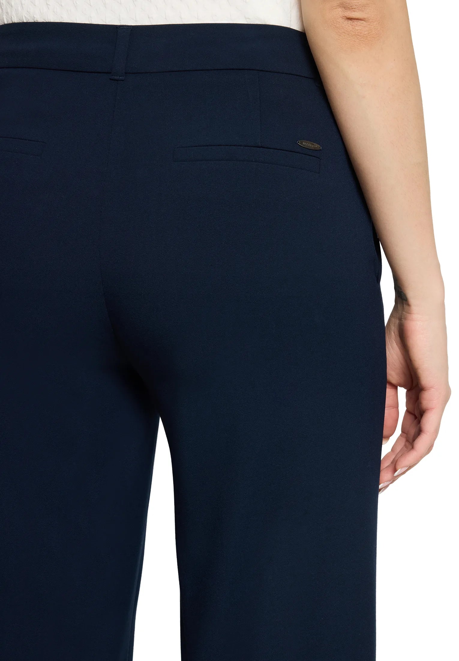 Betty Barclay Navy Blue Women Pants Classic 1/1 Length SKU: 6636-3747_8543 Image 07