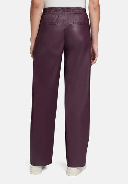 Betty Barclay_Dark Aubergine_Wide-Leg Pull-On Trousers_6640-3127_4685_04