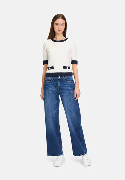 Betty Barclay_Blue Denim_High-Waisted Wide-Leg Jeans_6652-3071_8622_01