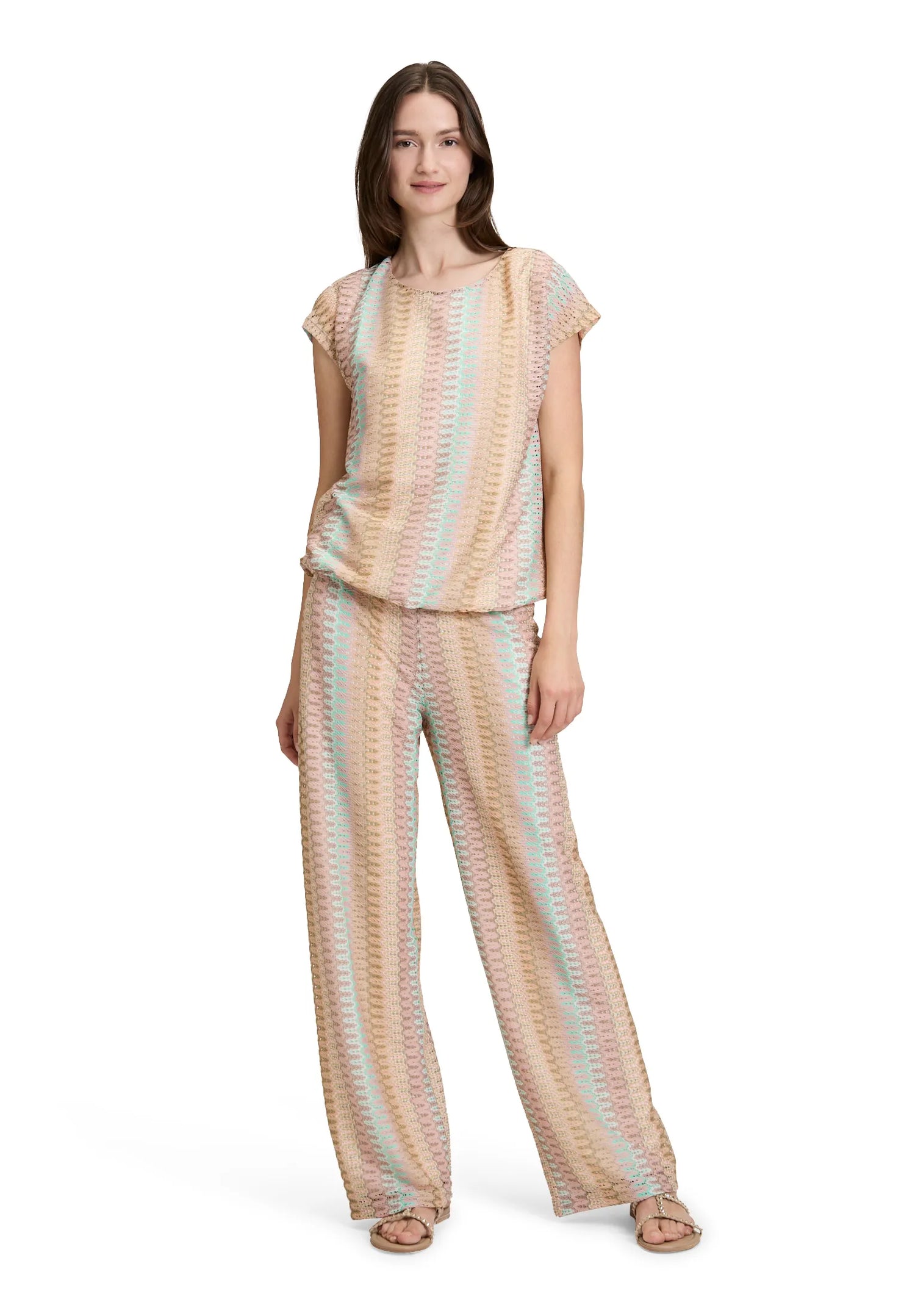 Betty Barclay Nature/Green Women Pants Casual 1/1 Length SKU: 6682-3174_1858 Image 02