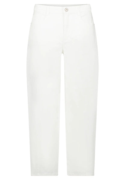 Betty Barclay White Denim Women Pants Casual 7/8 Length SKU: 6694-3381_1620 Image 03