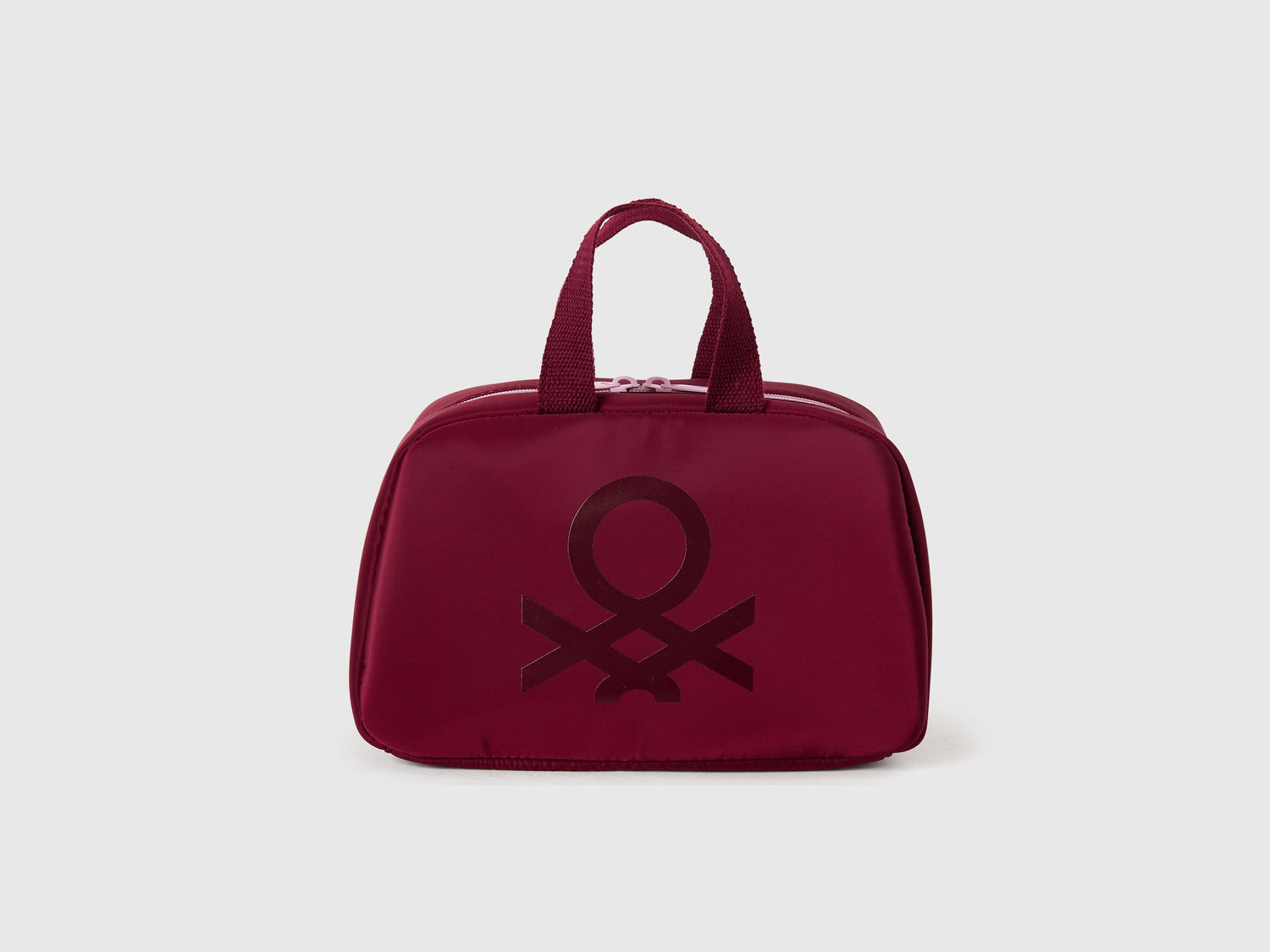 Benetton_Burgundy_Beauty Case with Logo_66YT1Y020_902_01