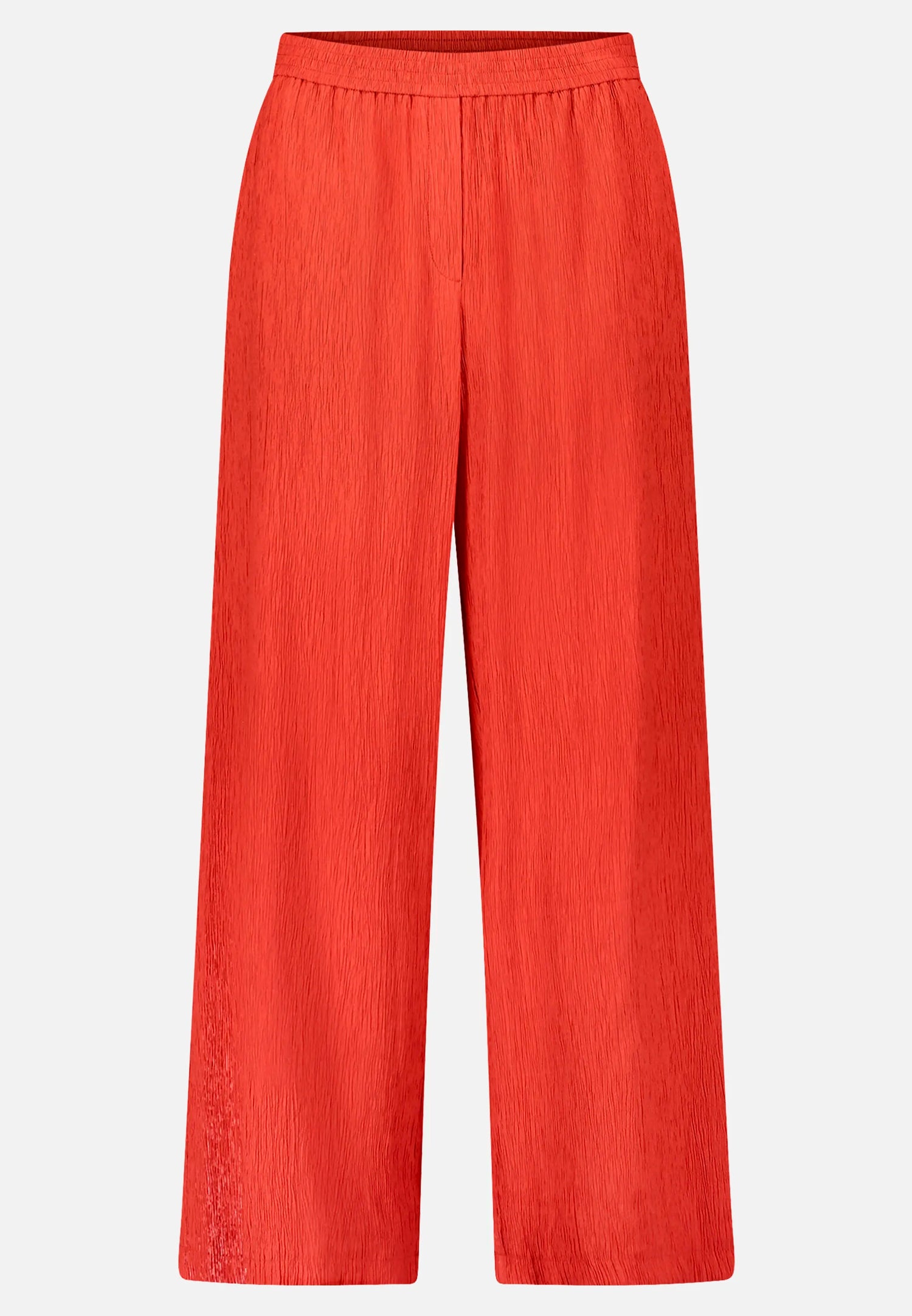 Betty Barclay Rust Red Women Textured Pull-On Trousers SKU: 6700-3338_4429 Image 03