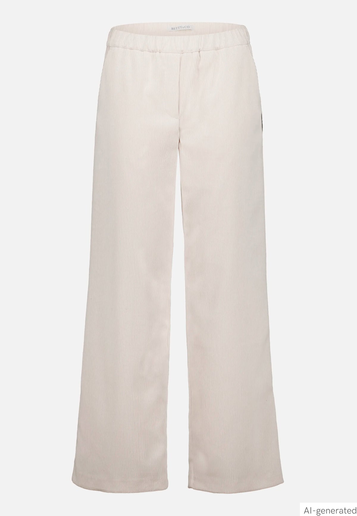 Betty Barclay White Sand Women Wide-Leg Pull-On Trousers SKU: 6712-3176_1032 Image 05