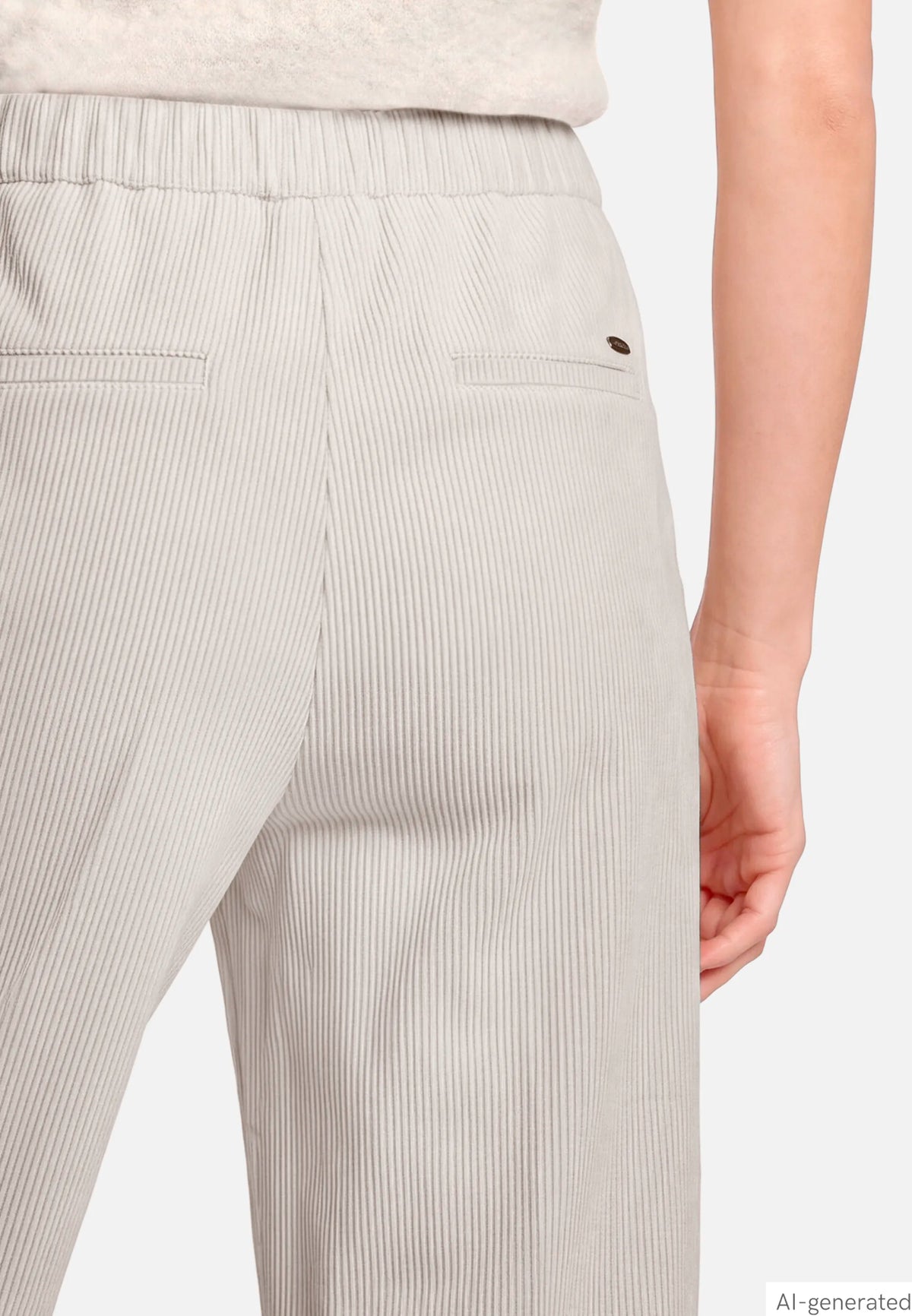 Betty Barclay White Sand Women Wide-Leg Pull-On Trousers SKU: 6712-3176_1032 Image 08