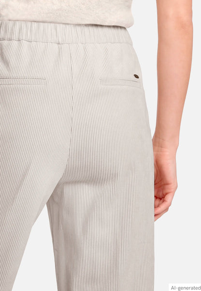 Betty Barclay White Sand Women Wide-Leg Pull-On Trousers SKU: 6712-3176_1032 Image 08