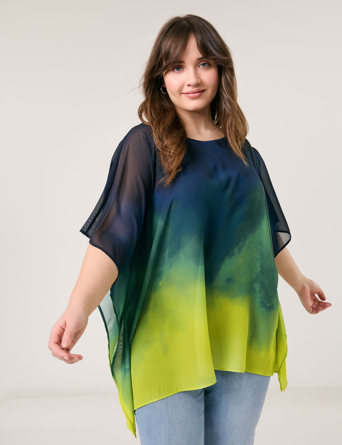 Samoon_Oversized Blouse in a Layered Look_671648-26210_5752_01