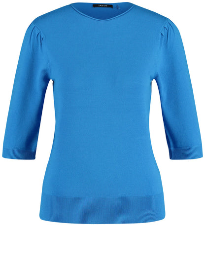 Jumper With Puff Sleeves_672402-15300_8890_02