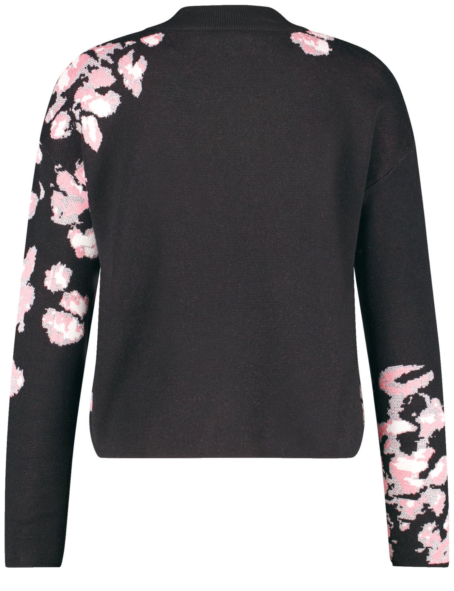 Jumper With Positioned Floral Jacquard_03