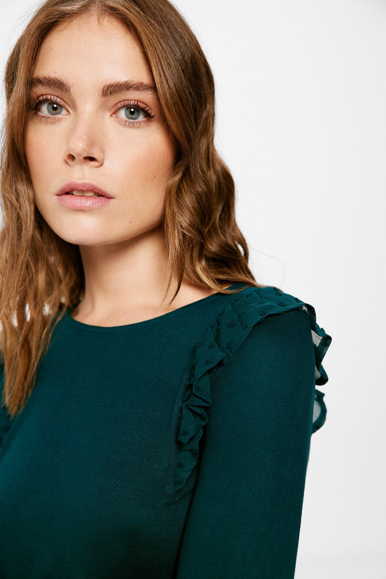 Long Sleeve T Shirt With  Ruffles_6765938_20_03
