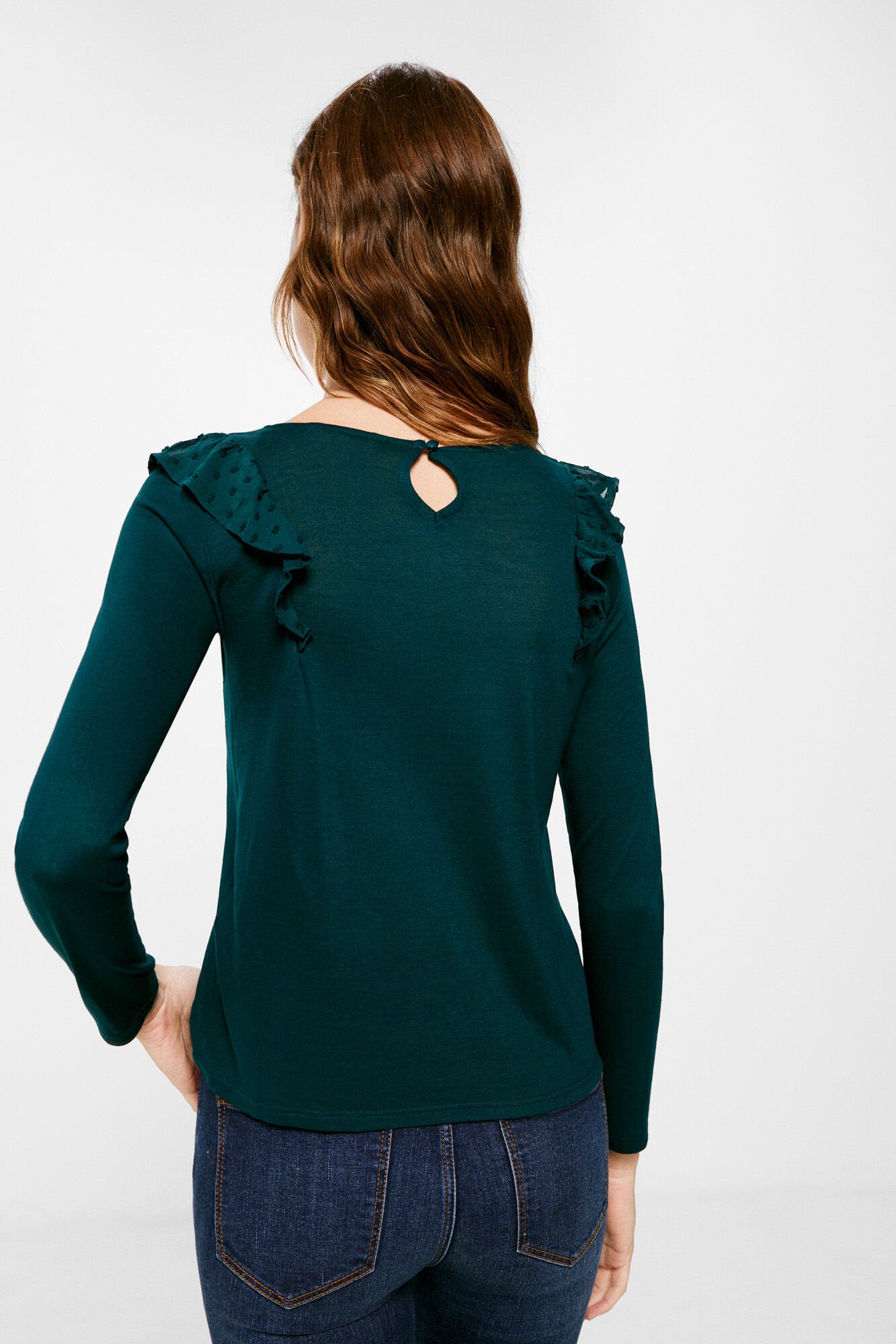 Long Sleeve T Shirt With  Ruffles_6765938_20_05