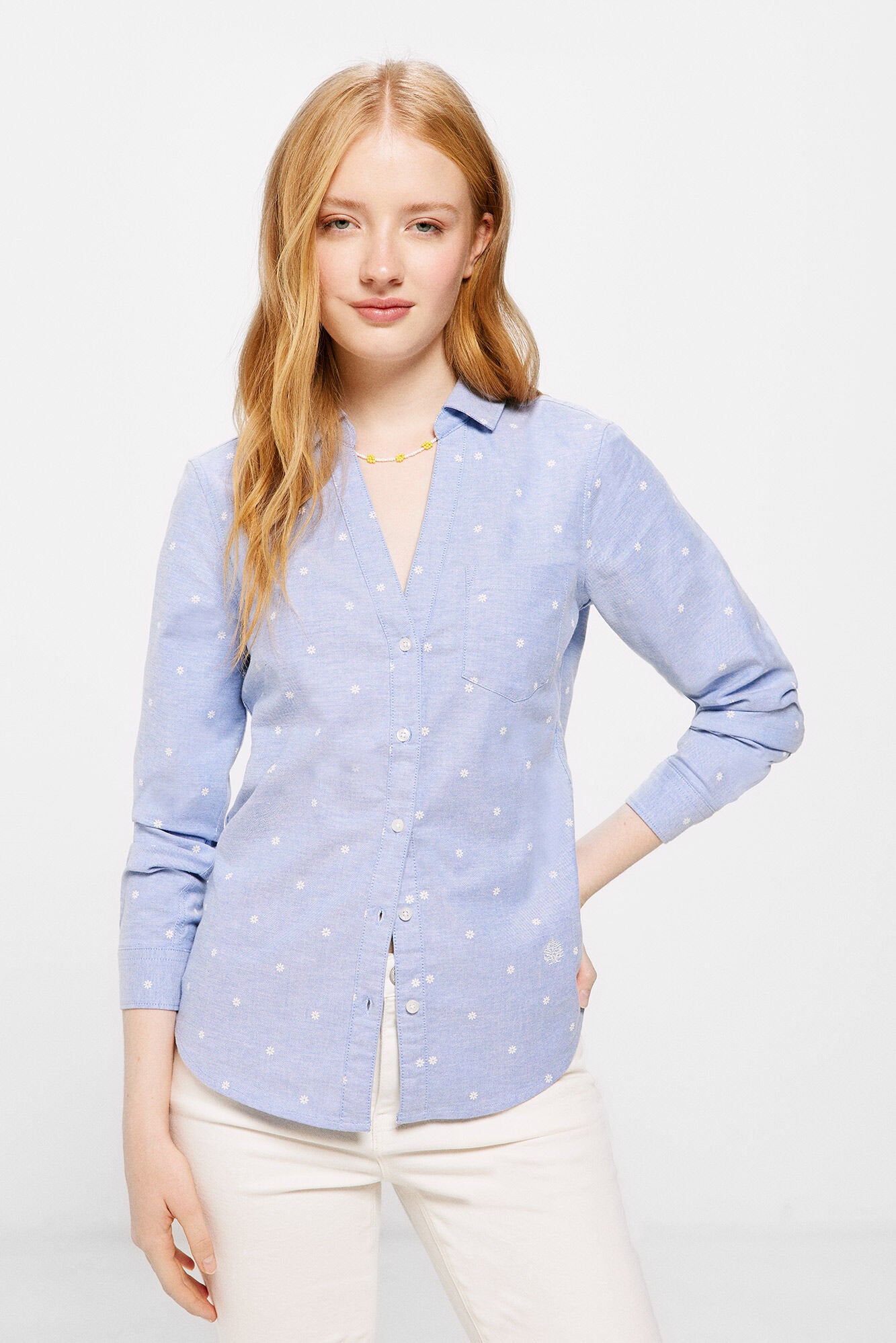 Button Down Shirt With V Neck_6797706_16_01