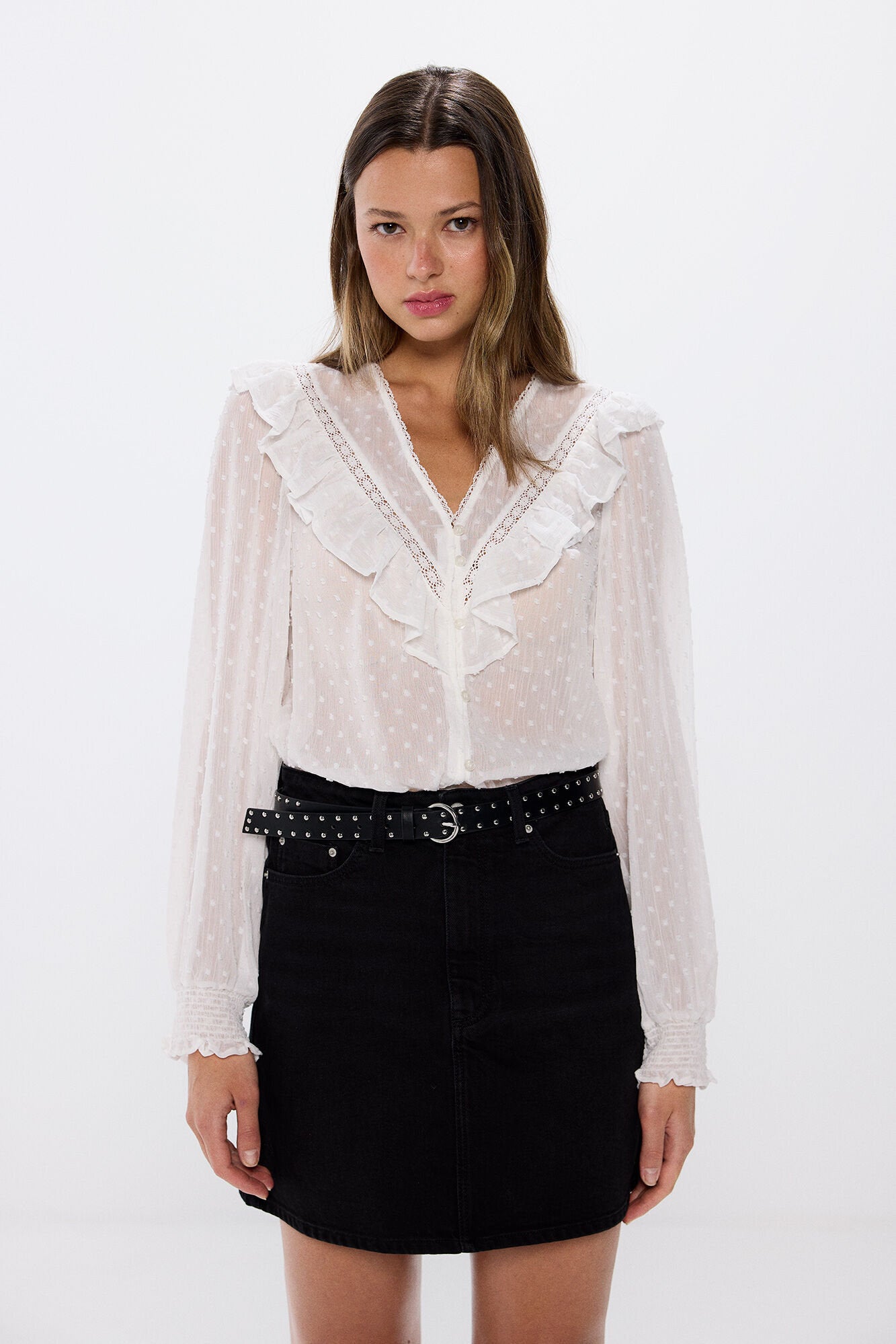 Blouse Flying Neckline Plumeti_6798421_99_03