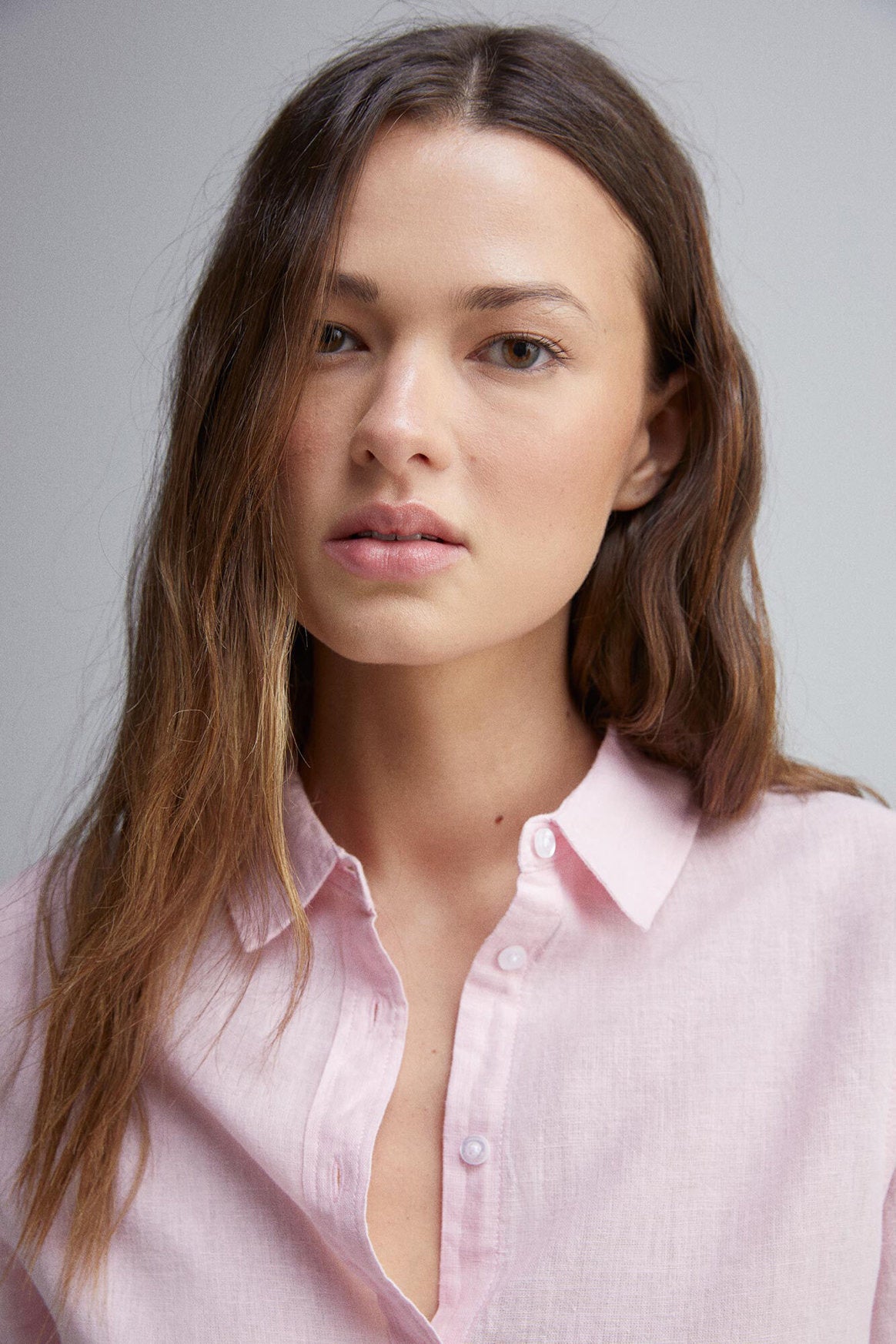 Springfield_Long Sleeve Cotton Linen Shirt_6799710_70_02