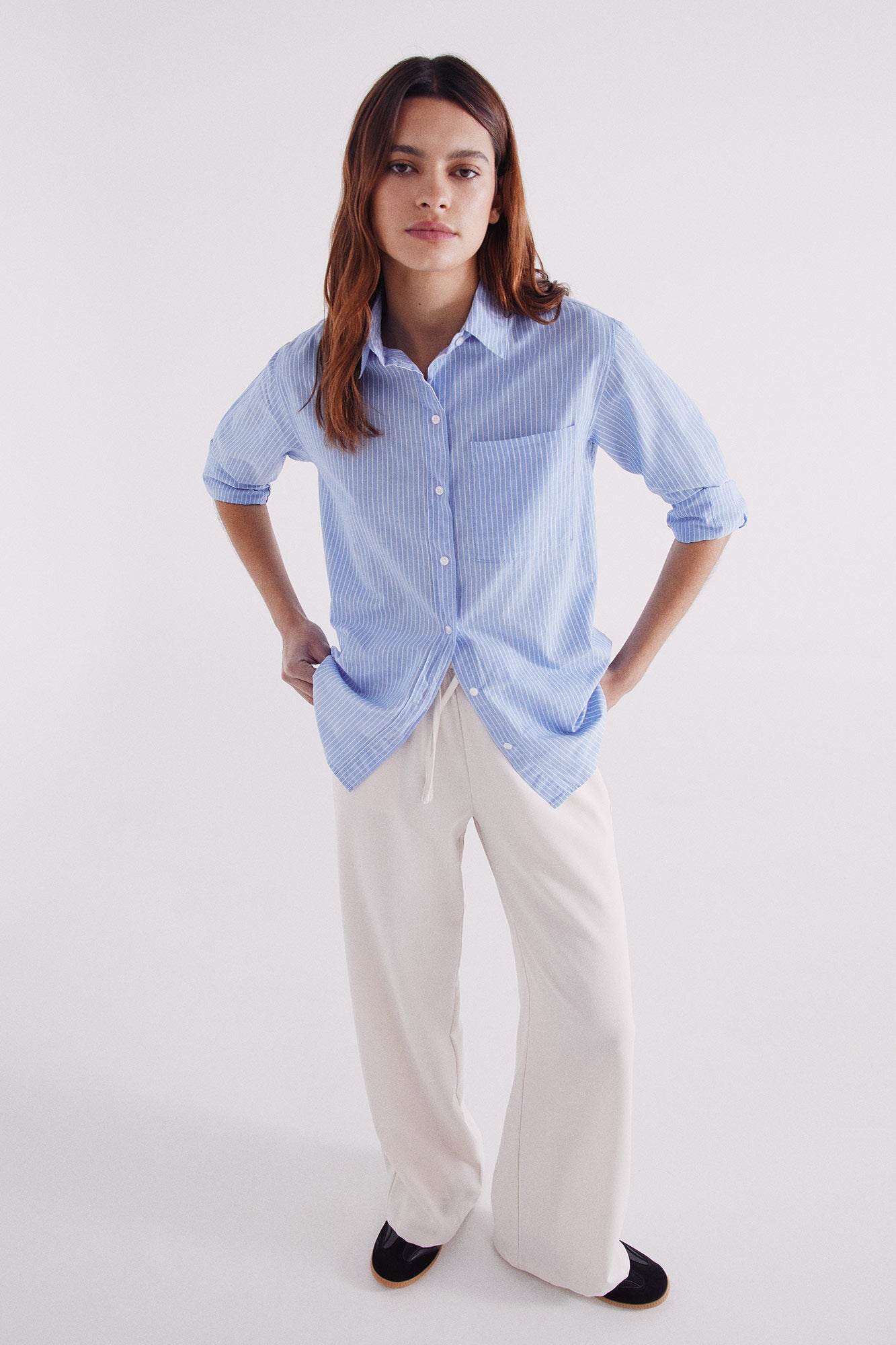 Springfield_Oversized Cotton Shirt_6799726_16_05