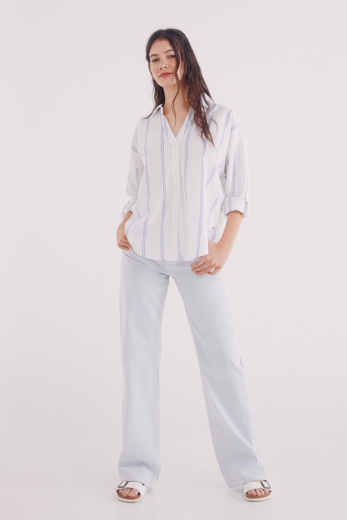 Springfield_Knotted Blouse in Cotton Hem_6799746_99_02