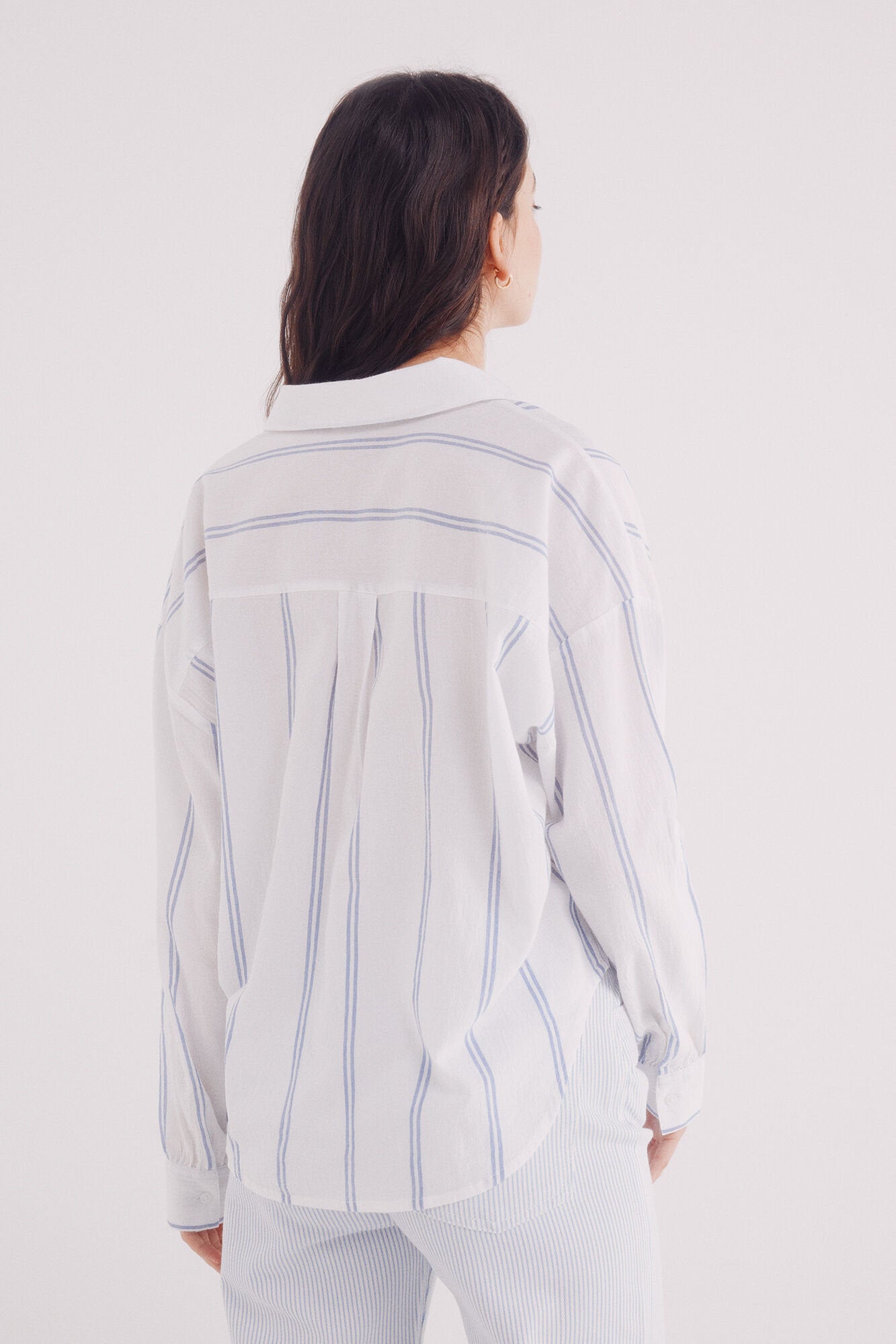 Springfield_Knotted Blouse in Cotton Hem_6799746_99_03
