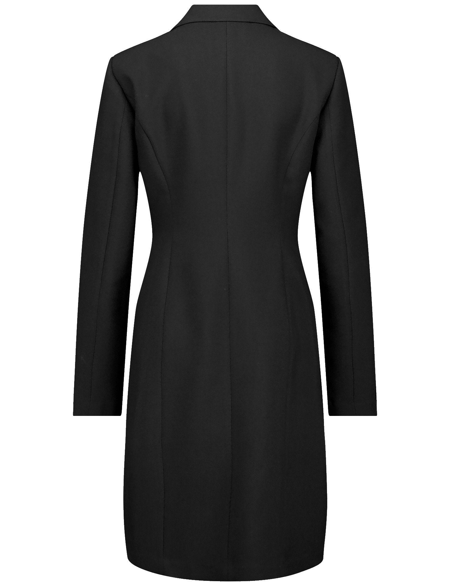 Elegant Blazer Dress With A Wrap-Over Effect_03