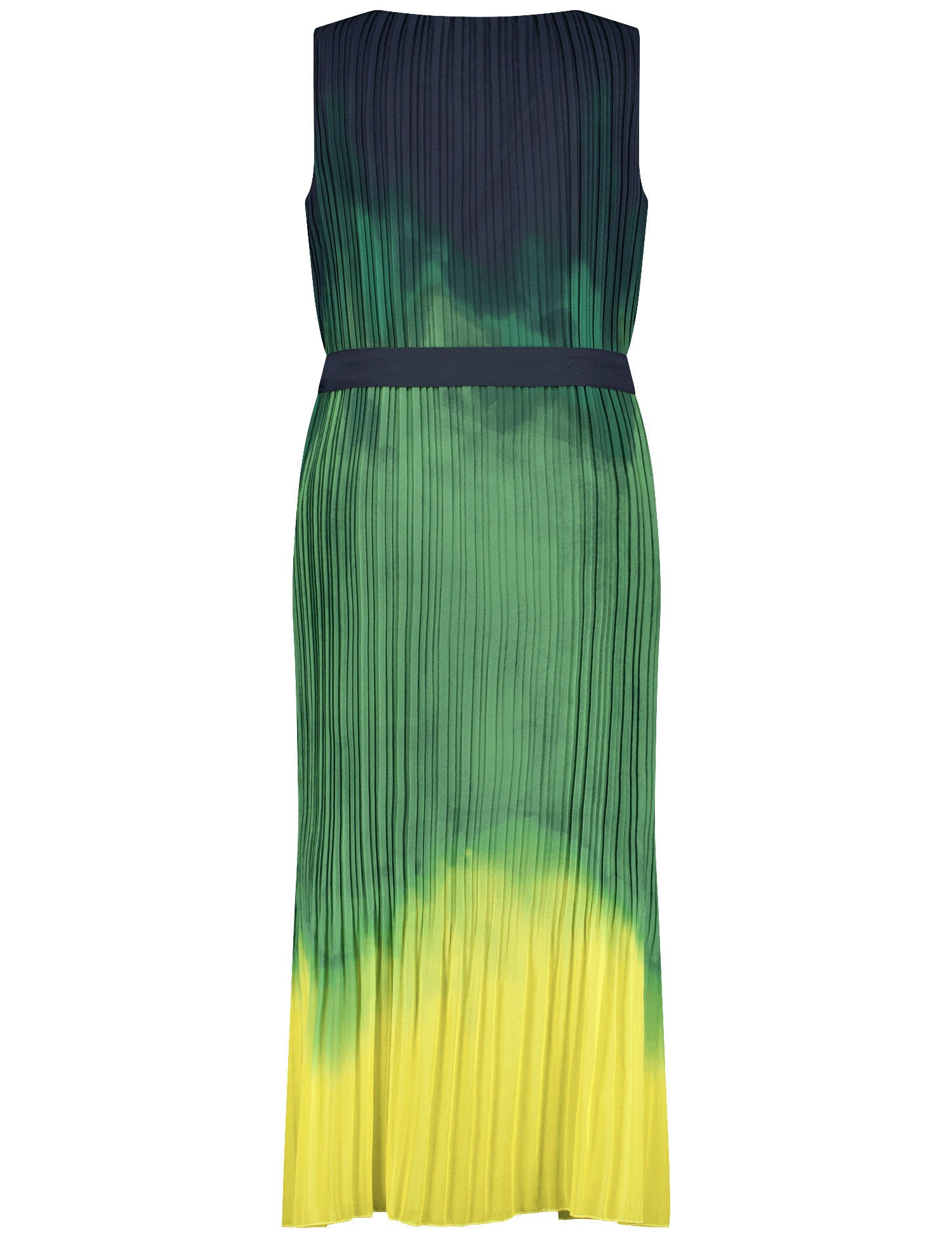 Samoon_Sleeveless Pleated Dress with Colour Graduation_680609-21137_5752_06