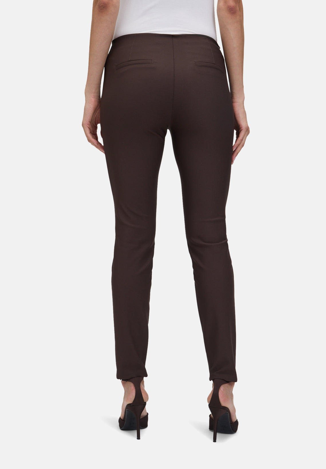 Betty Barclay_Light Maroon_Slim Fit Business Trousers_6812-2150_7410_03