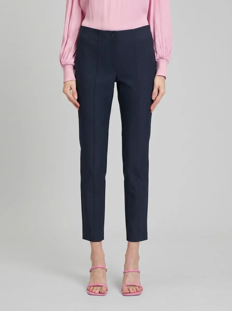 Betty Barclay Dark Sky Women Slim Fit Business Trousers SKU: 6812-2150_8345 Image 00